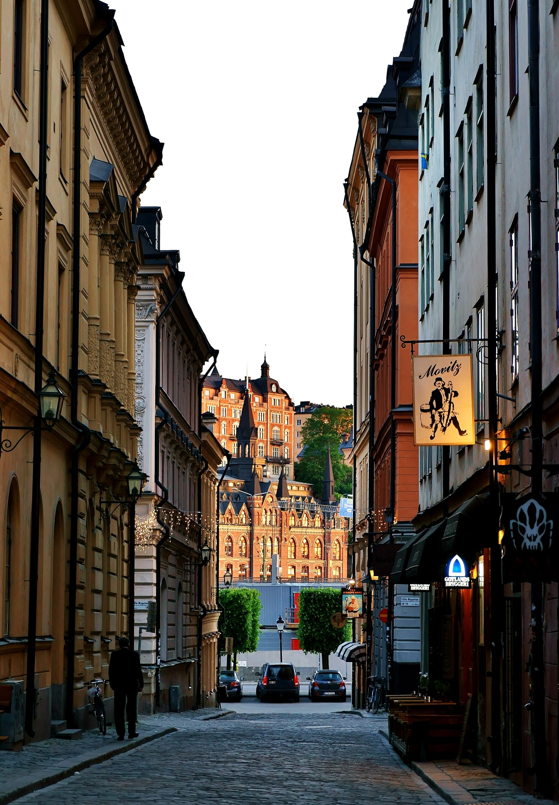 The Old Town with Mariaberget in the background, Stockholm, Sweden